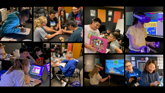 Collage of Learning Games Lab participants